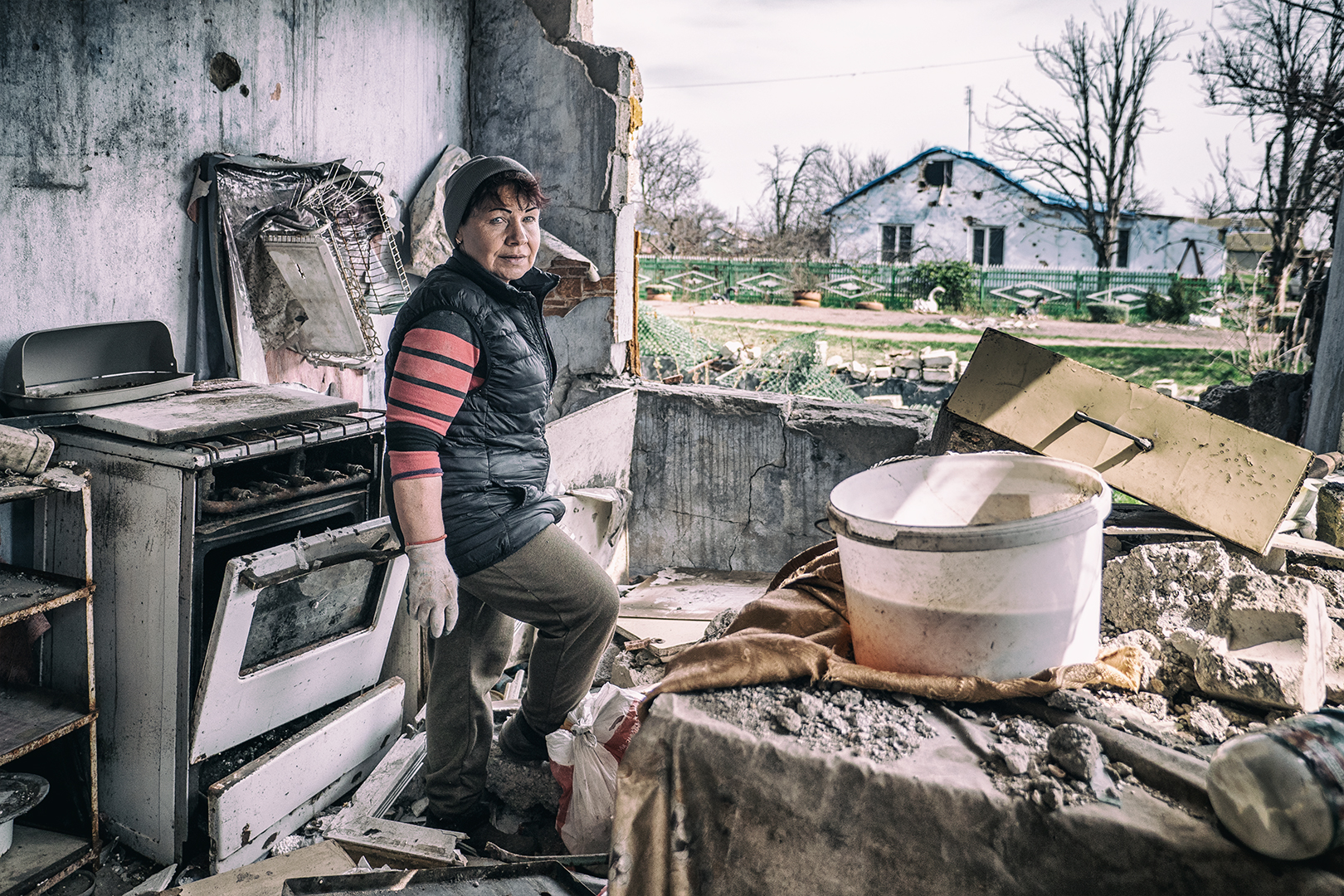 Ľuba z ukrajinskej dediny Zorja: nemáme sa kam vrátiť.