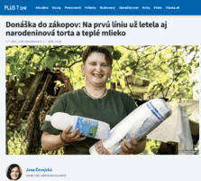 Donáška do zákopov: Na prvú líniu už letela aj narodeninová torta a teplé mlieko