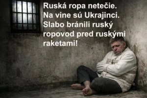 Ruská ropa netečie, pretože Rusi zbombardovali ruský ropovod, Fico mlčí.