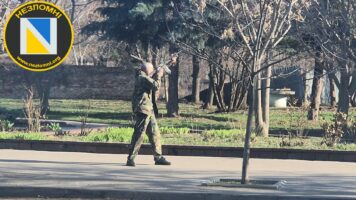 Russký teror v centre mesta