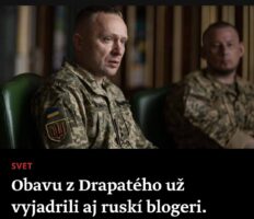RUSI MAJÚ Z DRAPATÉHO OBAVY. TERAZ TREBA TLAČIŤ.