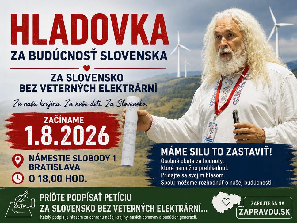 Dve hladovky. Jedna z rozmaru, druhá z ruského „mieru“